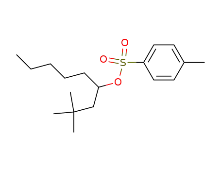 Molecular Structure of 38206-63-2 (4-Nonanol, 2,2-dimethyl-, 4-methylbenzenesulfonate)