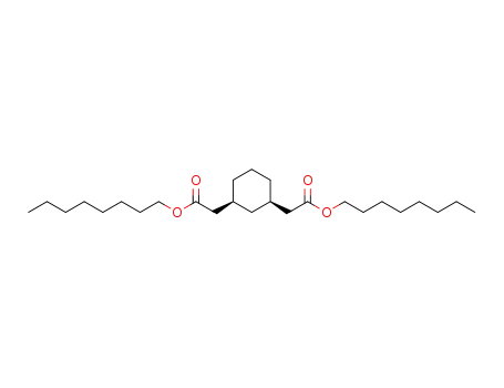 (<i>cis</i>-cyclohexane-1,3-diyl)-di-acetic acid dioctyl ester