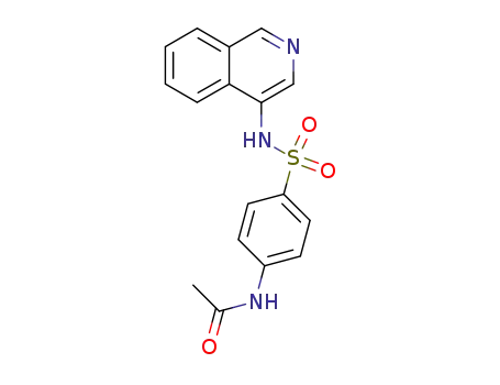 <i>N</i>-acetyl-sulfanilic acid-[4]isoquinolylamide