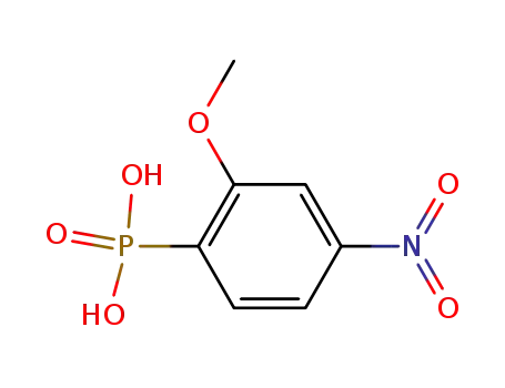 Molecular Structure of 89693-67-4 ((2-methoxy-4-nitrophenyl)phosphonic acid)