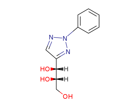 1,2,3-Propanetriol,1-(2-phenyl-2H-1,2,3-triazol-4-yl)-, L-erythro- (8CI) cas  15476-35-4