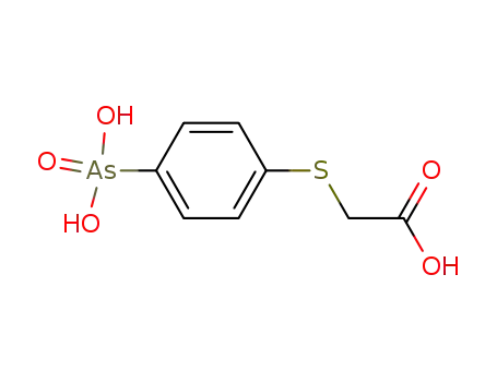 (4-arsono-phenylsulfanyl)-acetic acid