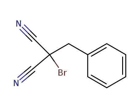 2-(bromo-phenyl-methyl)propanedinitrile cas  1867-33-0