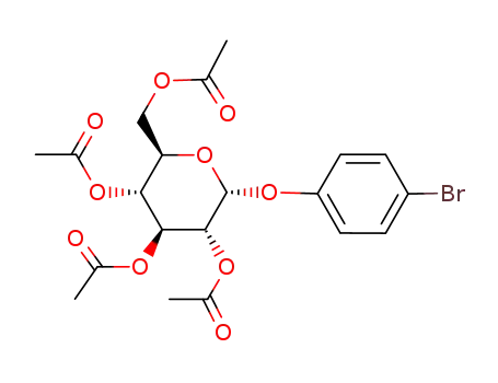 1-O-(4′-bromophenyl)-2,3,4,6-tetra-O-acetyl-α-D-glucopyranoside