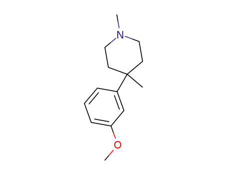 4-(3-methoxy-phenyl)-1,4-dimethyl-piperidine
