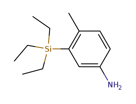 4-methyl-3-triethylsilanyl-aniline