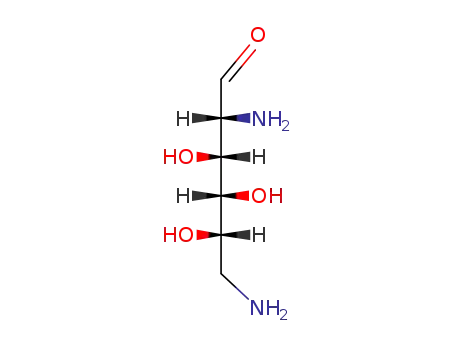 Molecular Structure of 527-10-6 (2,6-Diamino-2,6-dideoxy-L-idose)