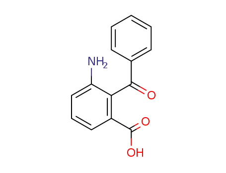 Molecular Structure of 13711-56-3 (3-Amino-2-benzoylbenzoic acid)