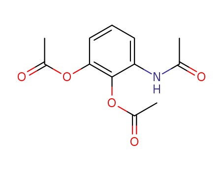 1,2-diacetoxy-3-acetylamino-benzene