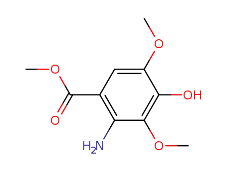 2-amino-4-hydroxy-3,5-dimethoxy-benzoic acid methyl ester