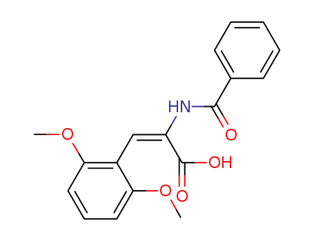 (Z)-2-benzamido-3-(2,6-dimethoxyphenyl)prop-2-enoic acid