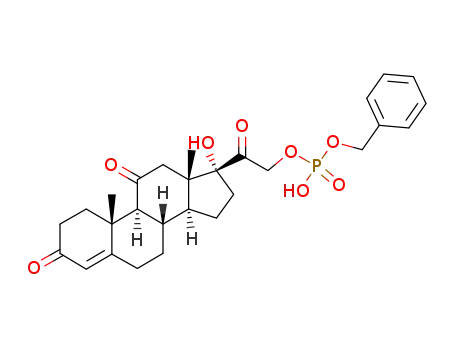 21-(benzyloxy-hydroxy-phosphoryloxy)-17-hydroxy-pregn-4-ene-3,11,20-trione