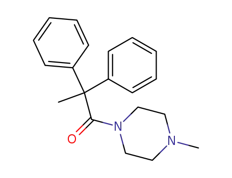 1-(2,2-diphenylpropanoyl)-4-methylpiperazine