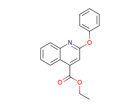 2-phenoxy-quinoline-4-carboxylic acid ethyl ester