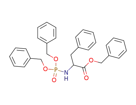 <i>N</i>-(bis-benzyloxy-phosphoryl)-phenylalanine benzyl ester