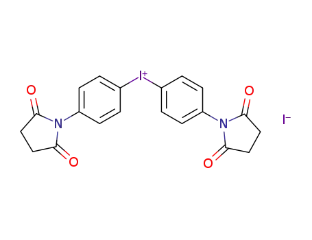 Iodonium, bis[4-(2,5-dioxo-1-pyrrolidinyl)phenyl]-, iodide