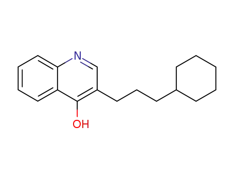 Molecular Structure of 5442-54-6 (3-(3-cyclohexylpropyl)quinolin-4(1H)-one)