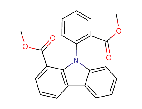 9-(2-methoxycarbonyl-phenyl)-carbazole-1-carboxylic acid methyl ester