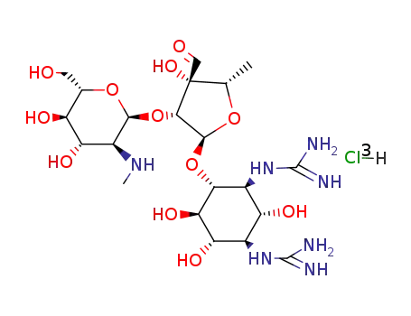 Molecular Structure of 6160-32-3 (streptomycin hydrochloride)