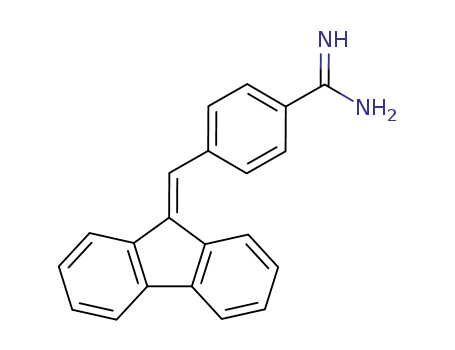 4-(fluoren-9-ylidenemethyl)benzenecarboximidamide