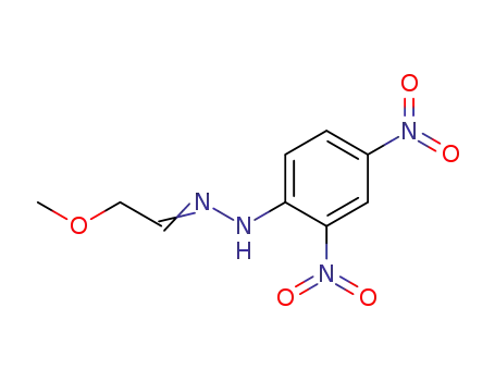(2,4-dinitrophenyl)hydrazone of methoxyacetaldehyde