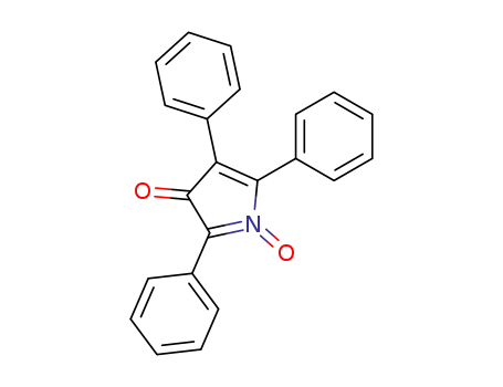 Molecular Structure of 62224-74-2 (3H-Pyrrol-3-one, 2,4,5-triphenyl-, 1-oxide)