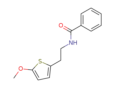 <i>N</i>-[2-(5-methoxy-[2]thienyl)-ethyl]-benzamide
