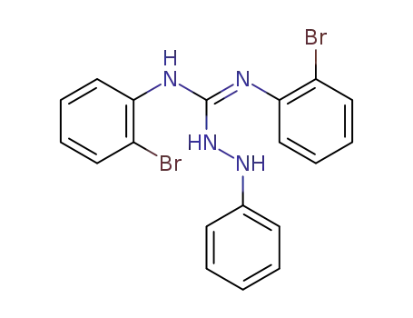 <i>N</i>-anilino-<i>N</i>',<i>N</i>''-bis-(2-bromo-phenyl)-guanidine