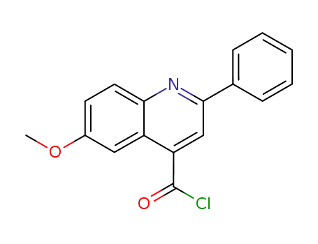 4-퀴놀린카르보닐 클로라이드,6-메톡시-2-페닐-
