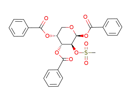 <i>O</i><sup>1</sup>,<i>O</i><sup>3</sup>,<i>O</i><sup>4</sup>-tribenzoyl-<i>O</i><sup>2</sup>-methanesulfonyl-β-D-arabinopyranose