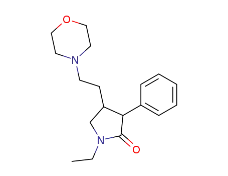 1-ethyl-4-(2-morpholin-4-yl-ethyl)-3-phenyl-pyrrolidin-2-one