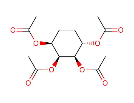 Molecular Structure of 34379-35-6 (1,2,3,4-Cyclohexanetetrol, tetraacetate, (1R,2S,3S,4R)-rel-)