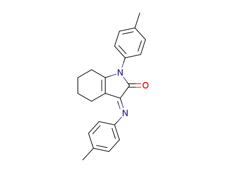 1-<i>p</i>-tolyl-3-<i>p</i>-tolylimino-1,3,4,5,6,7-hexahydro-indol-2-one