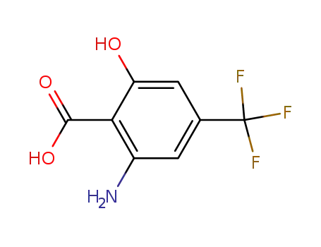 2-Amino-6-hydroxy-4-(trifluoromethyl)benzoic acid
