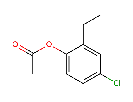 Phenol, 4-chloro-2-ethyl-, acetate