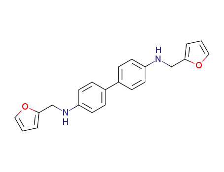 Molecular Structure of 60170-93-6 (<i>N</i>,<i>N</i>'-difurfuryl-benzidine)