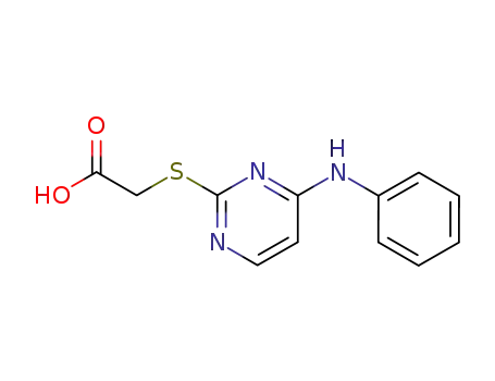 (4-anilino-pyrimidin-2-ylmercapto)-acetic acid