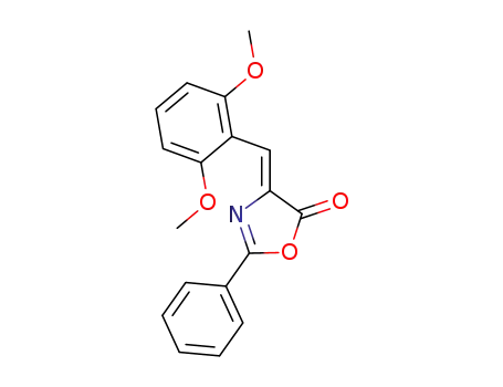 4-(2,6-dimethoxy-benzylidene)-2-phenyl-4<i>H</i>-oxazol-5-one