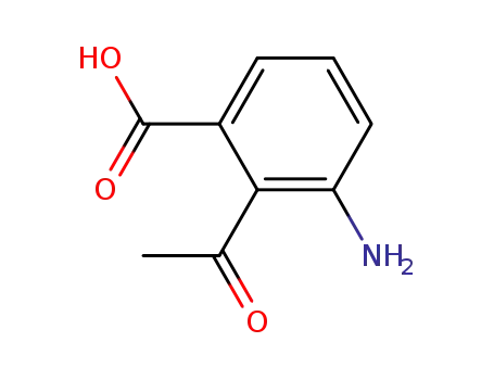 Benzoic acid, 2-acetyl-3-amino-