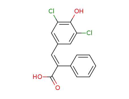 3-(3,5-Dichloro-4-hydroxyphenyl)-2-phenyl-acrylic acid