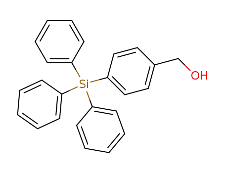 Molecular Structure of 4392-97-6 (4-triphenylsilanyl-benzyl alcohol)