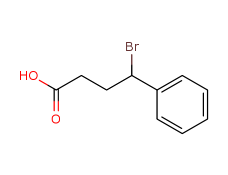 Benzenebutanoic acid, g-bromo-