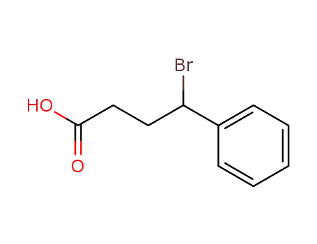 Molecular Structure of 19078-75-2 (4-Bromo-4-phenylbutyric acid)