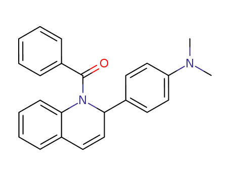 Molecular Structure of 6318-15-6 ({2-[4-(dimethylamino)phenyl]quinolin-1(2H)-yl}(phenyl)methanone)