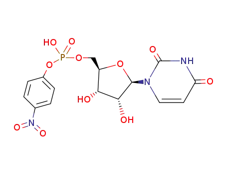 Molecular Structure of 2304-10-1 (5'-Uridylic acid, mono(4-nitrophenyl) ester)
