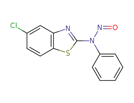Molecular Structure of 108923-25-7 ((5-chloro-benzothiazol-2-yl)-nitroso-phenyl-amine)
