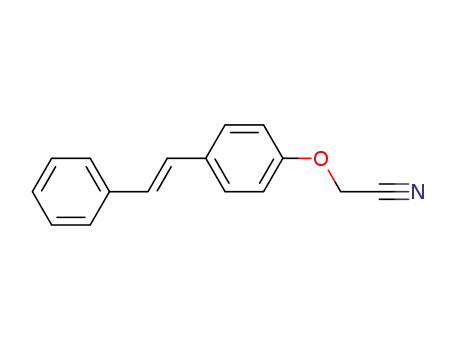 <i>trans</i>-stilben-4-yloxy-acetonitrile