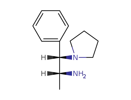 1-((1<i>RS</i>,2<i>SR</i>)-2-amino-1-phenyl-propyl)-pyrrolidine