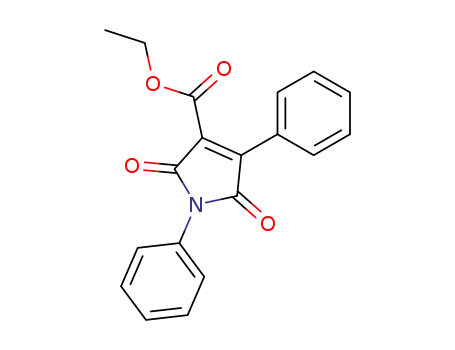 2,5-dioxo-1,4-diphenyl-2,5-dihydro-pyrrole-3-carboxylic acid ethyl ester