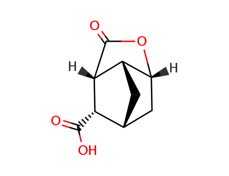 3,5-Methano-2H-cyclopenta[b]furan-7-carboxylic acid, hexahydro-2-oxo-, stereoisomer cas  4582-20-1